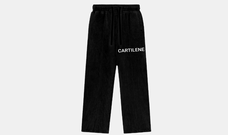 Sweatpant jambe droite